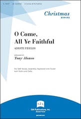 O Come, All Ye Faithful SAB choral sheet music cover